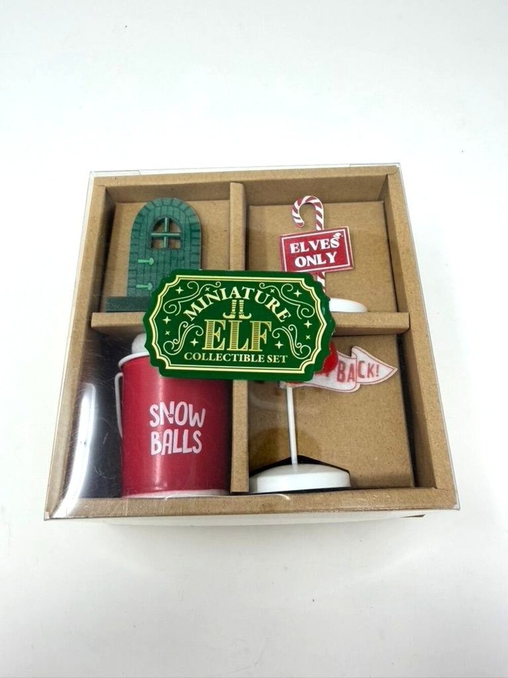 Target Bullseye Miniature Elf Collectible Set Christmas 2025 New Decor - Picture 2 of 6